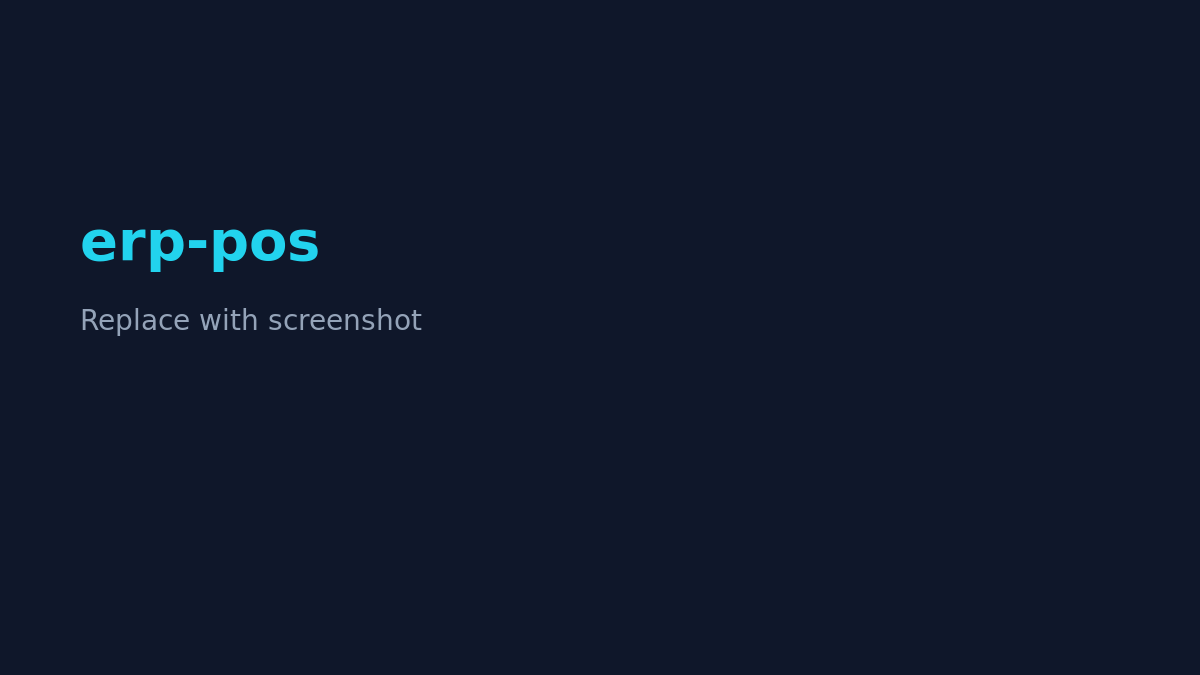 ERP & POS Inventory Synchronization screenshot